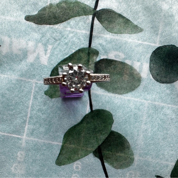 Elegant Multi-Stone Silver Rings Set - Picture 11 of 11